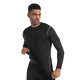 thumbnail image 3 of Traje deportivo de secado rápido para hombre, de manga larga, transpirable, transpirable, de alta elasticidad, ajustado, para correr, fútbol, baloncesto y fitness, 3 of 5