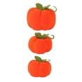 thumbnail image 3 of 3 piezas de juguete de peluche de calabaza simulada, adornos de calabaza falsa, decoración de calabaza creativa suave, estatua de calabaza para el, 3 of 9