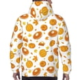 thumbnail image 7 of Fotbe Men's Hoodie with Pumpkin Maple Leaves Pattern - Kangaroo Pocket Pullover Hooded Sweatshirt, Perfect for Daily Wear, Travel, and Home-Large, 7 of 7