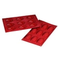 thumbnail image 1 of Fat Daddio's Silicone Pastry Mould - Madeleine, 2-5/8", 1 of 4