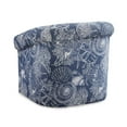 thumbnail image 6 of Bonnie Swivel Club Chair, Coastal, 6 of 7