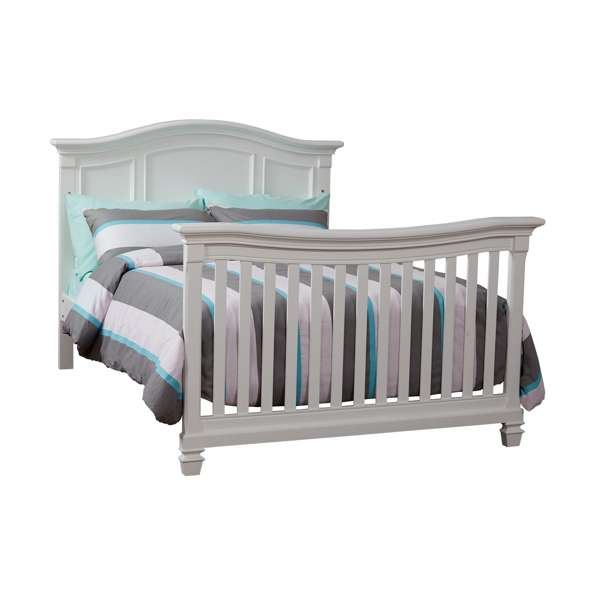 Baby Cache Glendale 4-in-1 Convertible Crib in Pure White