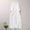 White, variant on Dolkfu Collared Fall&Winter Dresses for Women 2026 3/4 Sleeve Minimalist Maxi Pink Shirt Dress Cotton Linen Casual Relaxed Fit Embroidered Dresses Pink,L