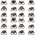 thumbnail image 7 of comerut 24 Pcs Paper Glasses Birthday Party Eyeglasses Decoration 18 21 30 40 50 60 70th Birthday Celebration Photo Prop Unisex Glasses, 7 of 7