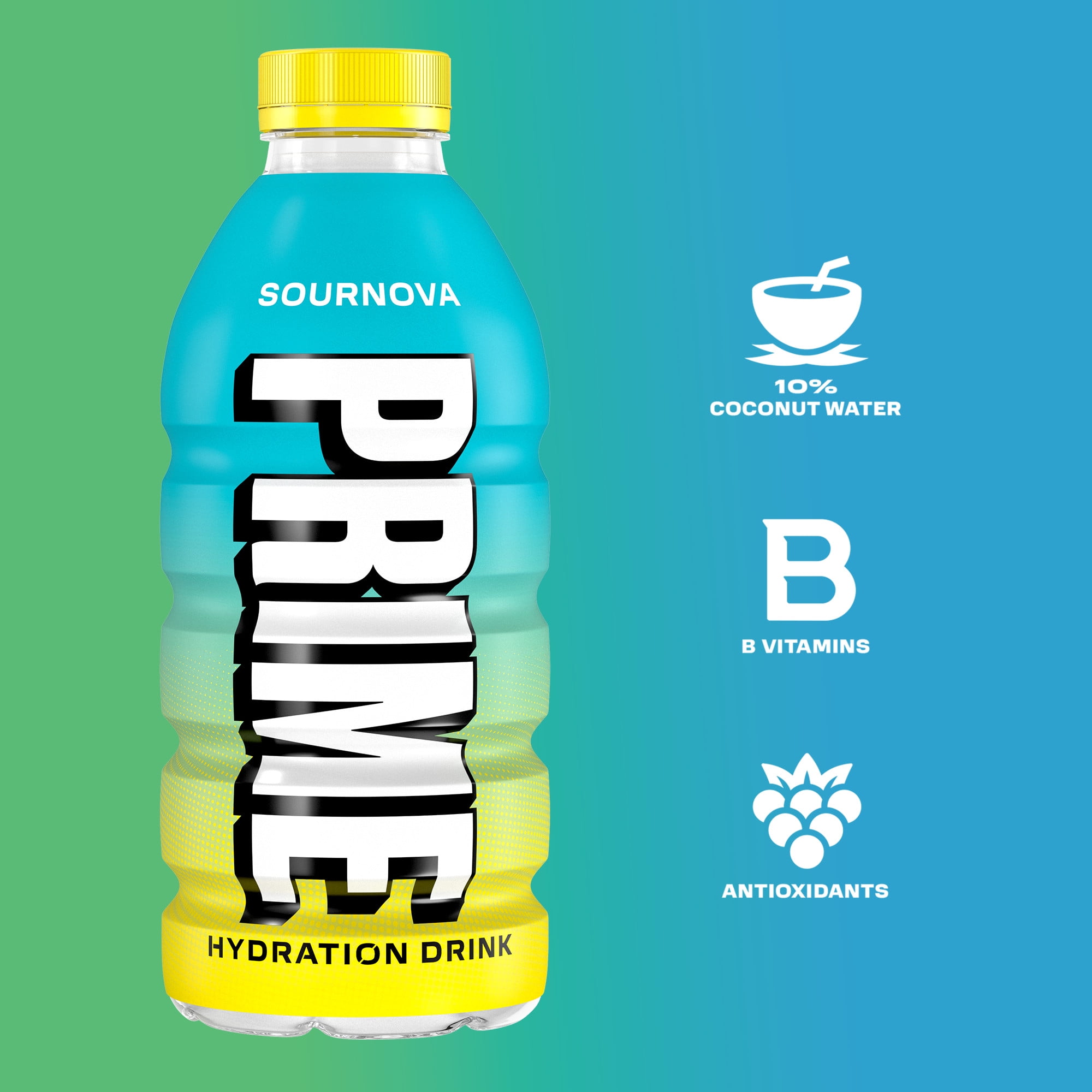 Prime Hydration Sports Drink, Dragon Fruit Fusion, Future Freeze