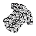 thumbnail image 7 of Disney Women's Baseball Jersey, Printed Cartoon Mickey Mouse Baseball Shirt White Black – XL, 7 of 7