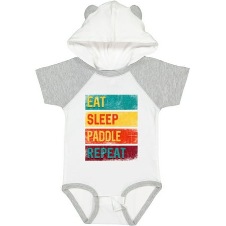 

Inktastic Stand Up Paddle Boarding Eat Sleep Paddle Repeat Gift Baby Boy or Baby Girl Bodysuit