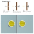 thumbnail image 4 of 4 Pcs Avocado Cherry Knobs for Kitchen Cabinet Cupboard Dresser Bookcase Drawer Pulls Handles Round Home Decor, 4 of 5