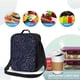 thumbnail image 4 of Disketp Navy Dark Blue Bolsa Térmica Estampada para Almuerzo, Lonchera para Hombres y Mujeres Adultos, 4 of 7