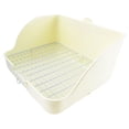 thumbnail image 1 of Caja de arena para conejos Greeniant Inodoro para Mascotas Blanco, 1 of 1