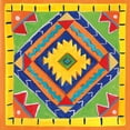 thumbnail image 2 of Zaman, Farida 15x15 Black Ornate Wood Framed with Double Matting Museum Art Print Titled - Mucho Caliente VII, 2 of 4