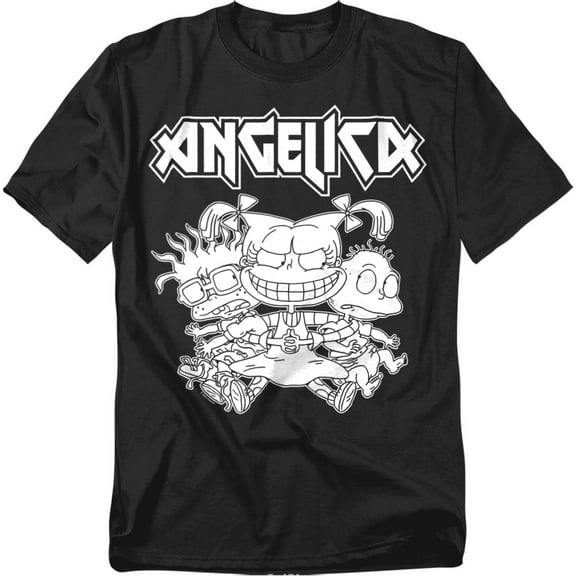 Rugrats T-Shirt Angelica Pickles Rocks Unisex Graphic Tee For Men & Women