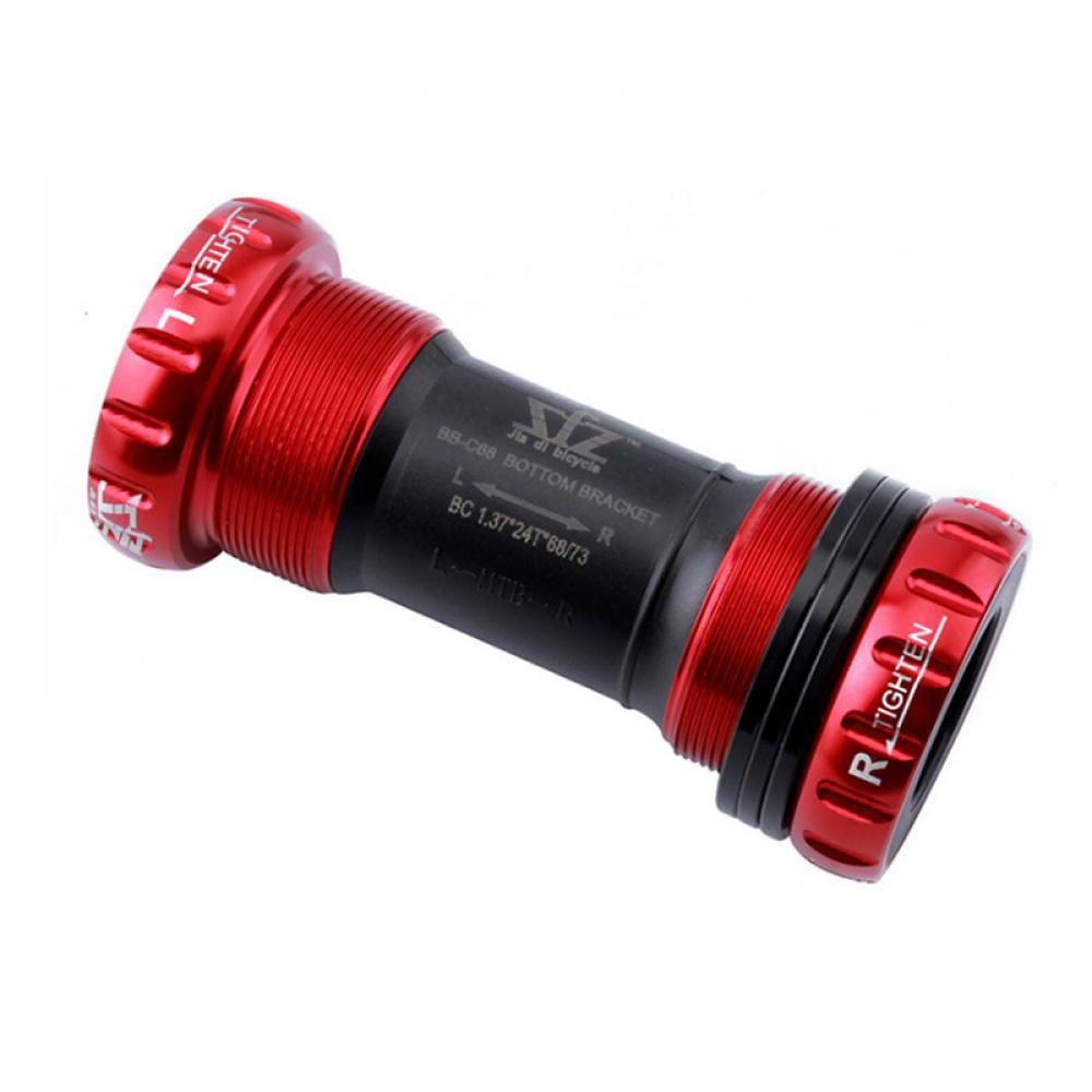 BB 68-73mm Axis Bearing Bottom Bracket Thread for Road MTB Bicycle Bike Red 