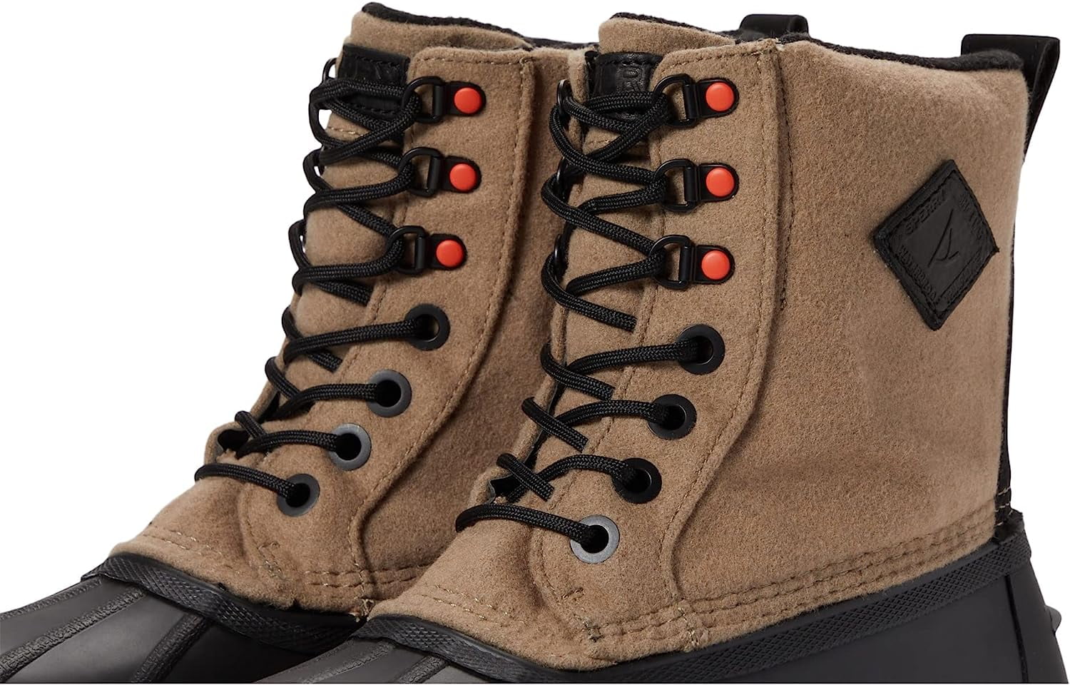 ☄️Sperry - Distressed Leather & Wool Top Sider Boots☄️ 10.5 product_14086904_tourmidmoc_mm  main image 3