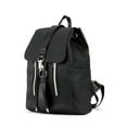 thumbnail image 6 of Gustave Flap Anti Theft Backpack Purse for Women Fashion Drawstring Daypack Casual Travel Backpack Nylon Waterproof Shoulder Bag "Black", 6 of 7