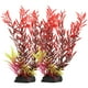 thumbnail image 1 of KAKOWELY 2 piezas de plantas artificiales decorativas resistentes al desgaste para acuario, decoración reemplazable., 1 of 5