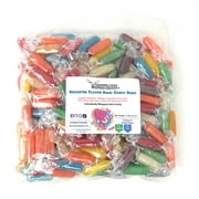 YANKEETRADERS Hard Candy Rods, Assorted Flavors - 2 Pounds
