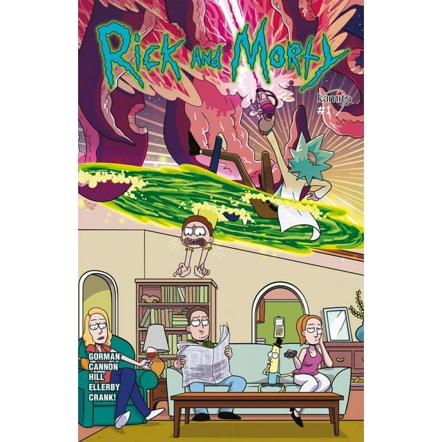 RICK AND MORTY 1E EDITORIAL KAMITE 7500588014763