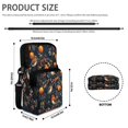 thumbnail image 6 of FUIALDOLG Birds Orange Branches Crossbody Bag for Office, Zippered 2-Layer over Shoulder Bags for Girls and Men Shoulder Bag, 6 of 7