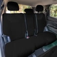 thumbnail image 2 of For 2019–2023 Hyundai Santa Fe FH Group Custom Fit Neoprene Waterproof Car Seat Covers - Rear Set Black, 2 of 5