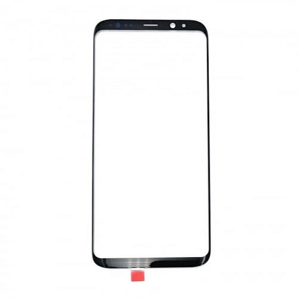 Front Glass Outer Screen for Samsung Galaxy S8+ Phone - Lens Replacement Repair Black - image 2 of 5