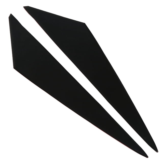 2 uds faro ceja protector negro reemplazo fácil de limpiar para X1 E84 2009-2014
