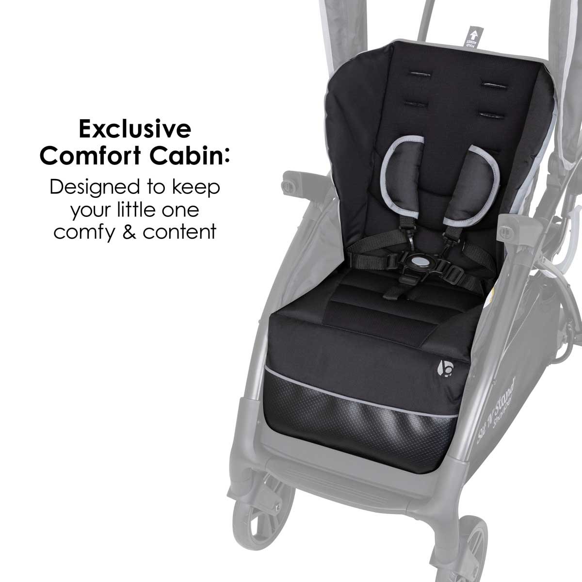 Baby Trend Sit N Stand® 5-in-1 - Shopper Stroller - Kona - Black - image 4 of 9