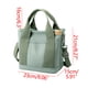 thumbnail image 2 of onlyliua Liquidación Bolso de Lona de Moda, Bolso de Mano, Bolso de Almacenamiento, Bolso de Mano con Múltiples Bolsillos, Bolso con Asa, Bolso de Mano de Gran Capacidad con Múltiples Bolsillos, 2 of 7