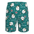 thumbnail image 6 of Naloa Love Dog Men's Beach Shorts, Surfing shorts, Swim trunks, Quick Dry Swim Trunks for Surfing Beach Fun - Medium, 6 of 9
