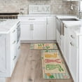 thumbnail image 4 of Cqxid Carpet Under $15 Easter Kitchen Rugs And Mats Set Of 2 Cushioned Anti Fatigue Kitchen Floor Mat Non Slip Waterproof Kitchen Rug Set Comfort Standing Mats, 4 of 5