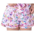thumbnail image 4 of Mattel Girls' Barbie Fantasy Mermaid Princess Sleep Pajama Set Shorts, 4 of 7
