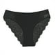 thumbnail image 1 of Gibobby Tangas de mujer sexy encaje Día de San Valentín Ropa interior sexy de cintura para mujer, bragas de color sólido, ropa interior de encaje, bragas para mujer(Negro, M), 1 of 5