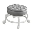 thumbnail image 1 of Paburas de rodillos giratorios de 360 ​​ degree Reladores giratorios universales de bajo ruido fácil para mover el asiento del heces de cambio de calzado gris, 1 of 8