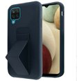 thumbnail image 2 of Kaleidio Case For Samsung Galaxy A12 5G [Hybrid Grip] Lightweight Impact [Magnetic Fold-Out Stand] Protector Cover [Blue], 2 of 6