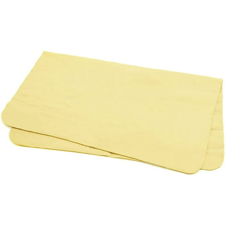 Synthetic-Chamois Cleaning Towel + Storage Case - Super Absorbent -  Scratch-Free