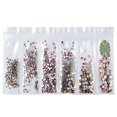 thumbnail image 1 of Flatback Rhinestone 6-Size Shiny DIY Round Crystal Gem Flatback Gem for Nail Art, 1 of 10