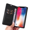 thumbnail image 3 of Funda para iPhone XS MAX Estuche de Cuero PU Tipo Cartera con Ranuras para Tarjetas y Cierre Magnético, 3 of 5