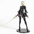 thumbnail image 1 of NieR Automata-figura de acción de HUNTER 2b, YoRHa N ° 2, tipo B, de dos cabezas, modelo de colección para adultos, 33CM Gong Bohan LED, 1 of 2