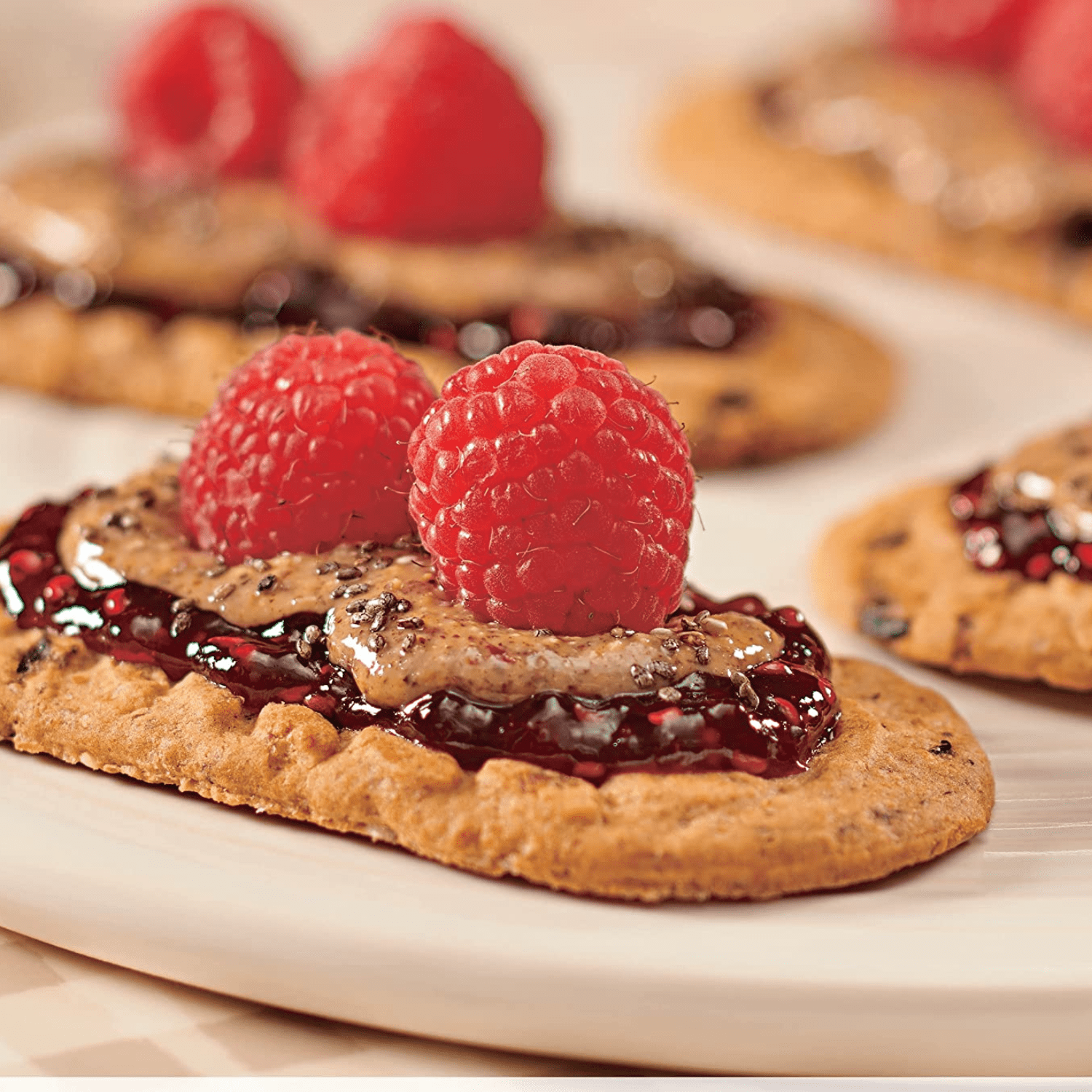 Sunkist Breakfast Biscuits Coconut Flavor Made with Whole Grain Cookies Great for On The Go Breakfast Snacks Home Office Snacks 3.7 Ounce 5 Packs (2 Biscuits Per Pack)