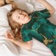 thumbnail image 5 of Balery Green Gold Glitter Conjunto de Pijama Infantil de Manga Corta con Estampado – Ropa de Dormir de Algodón Suave-Small, 5 of 6