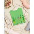thumbnail image 3 of Cactus Collage Stencil Art T-Shirt Women -Image by Shutterstock, Female XX-Large, 3 of 4