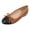 Coffee, variant on Women's Ballet Flat Shoes Cap Toe Bowtie Dressy Casual Slip on Work Shoes Comfortable Non Slip Dance Shoes Beige Size 7