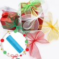 thumbnail image 1 of MesaSe  craft supplies Poly Mesh Ribbon With Metallic Foil Each Roll For Wreaths Swags Bows Wrapping And Decorating, 1 of 2