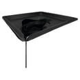 thumbnail image 6 of Performance Tool W4062 22 Inch by 22 Inch Plastic Drip Pan - Chemical-Resistant Polypropylene for Garage, Bath, Plumbing, Emergencies, Vehicle Repairs, Oil Change, Pour Spout, Catch Leaks - Black, 6 of 7
