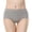 41# Gray, variant on Womens Brief Soft Underwear Breathable Panties Mid Waisted Stretchy Brief Light Purple XL