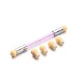 thumbnail image 2 of 6pcs Nail Art Sponge Glitter Powder Pick Dotting Gradient Pen Brush DIY Tool, 2 of 5