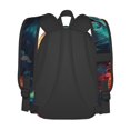 thumbnail image 4 of Disketp Colorful Flower Goat Mochila Escolar de Gran Capacidad y Peso Ligero, Mochila de Viaje Ideal para Escuela, Trabajo y Uso Diario, Cómoda y con Estilo, 4 of 8