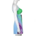 thumbnail image 4 of qolati Holiday Dresses for Womrn Vintage Print Sleeveless Sheath Dress Y2k Fashion Bodycon Mini Slip Dress Retro Bandana Fitted Strap Dress, 4 of 8