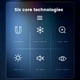 thumbnail image 5 of X42 Tablet Radiator Tablet Cooler RGB Colorful Lighting 10Cm Magnetic Semiconductor Cooler Cooling Fan para Tablet, 5 of 5