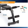 thumbnail image 4 of Banco de pesas Workout Utility Marcy SB-228 ajustable negro, 4 of 7